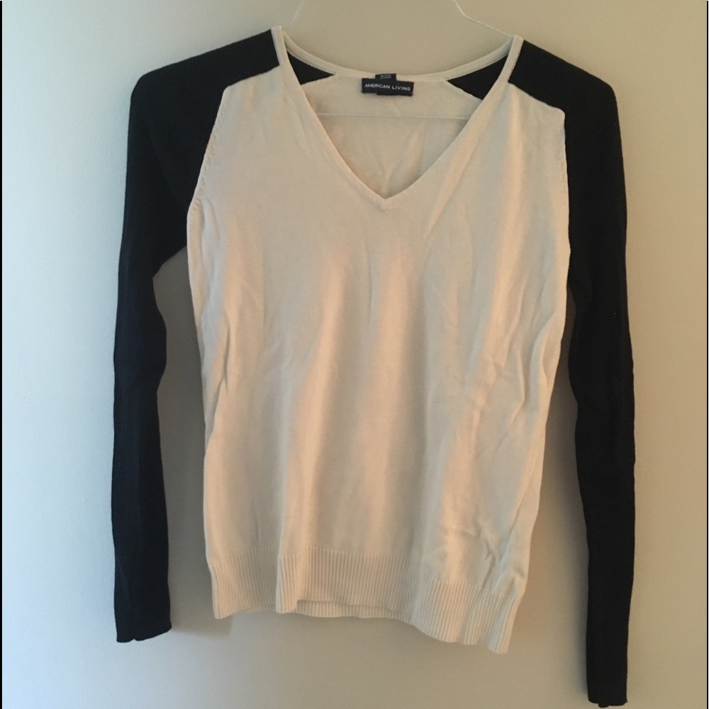 Black and White Sweater